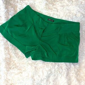 Express Green Business Dress shorts